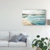 Trademark Fine Art Karen Fields 'Beach Surf Iii' Canvas Art, 16x24 WAG06153-C1624GG